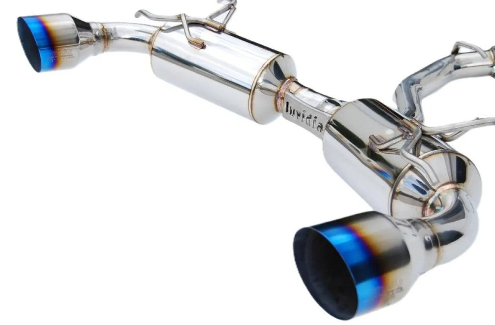 Invidia Catback Exhaust w/ Titanium Burnt Tips Subaru BRZ | Toyota 86 2012+