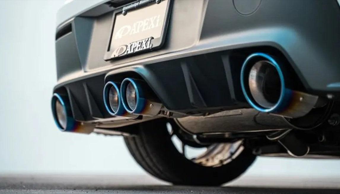 APEXi N1-X Quad-Exit Catback Exhaust System w/ Titanium Tips (Non-Resonated Midpipe) Toyota GR Corolla 2023+