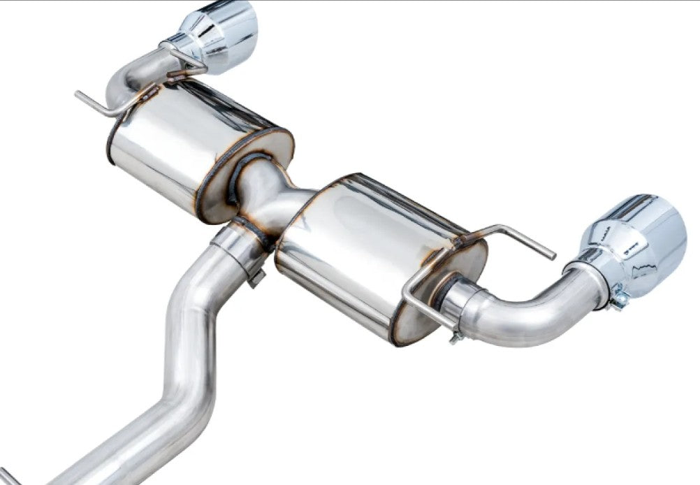AWE Tuning Touring Edition Exhaust | 3" Diameter | 5" Dual Chrome Silver Tips Subaru BRZ|Toyota 86|GR86|Scion FR-S 2013-2020
