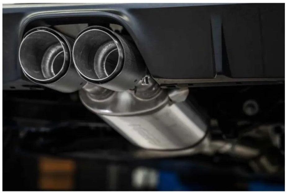 MBRP T304 SS 3in Cat-Back Dual Center Rear w/ Carbon Fiber Tips Toyota Corolla GR 1.6L 2023+