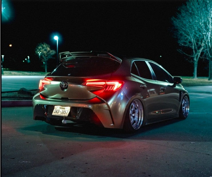 CraftC Performance "CLEAR" 2019+ Corolla Hatchback & GR Corolla Sequential Taillights