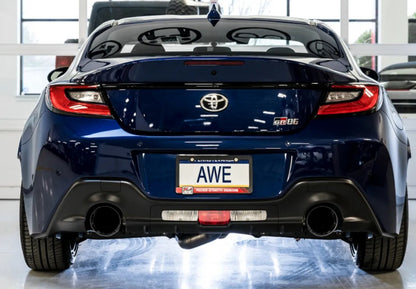 AWE Tuning Track Edition Exhaust | 3" Diameter | 5" Dual Diamond Black Tips Subaru BRZ|Toyota 86|GR86|Scion FR-S 2013-2015