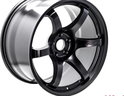 GramLights 57DR Wheel Set of 4 Subaru BRZ | Toyota GT-86 | Scion FR-S 18x9.5 5x100 38mm Semigloss Black