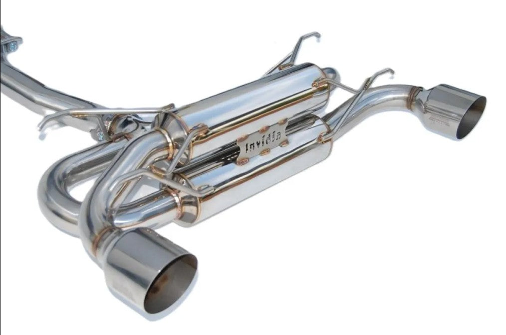 Invidia Gemini Catback Exhaust w/ Stainless Steel Tips Subaru BRZ | Toyota 86 2012+