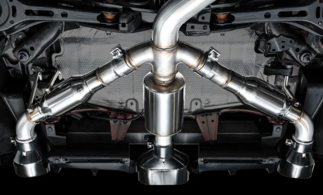 AWE Tuning Touring Edition Exhaust | Diamond Black Tips Toyota GR Corolla Core 2023-2025