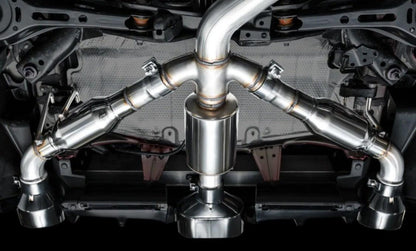 AWE Tuning Touring Edition Exhaust | Diamond Black Tips Toyota GR Corolla Core 2023-2025