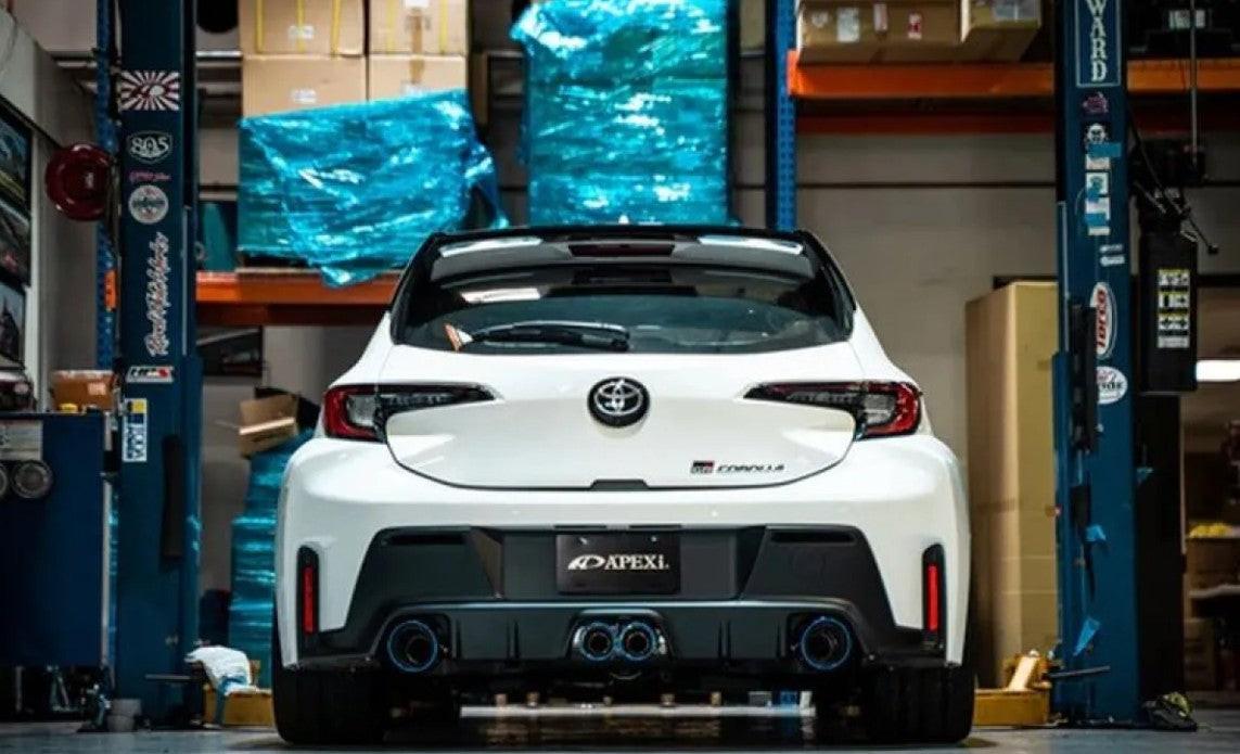 APEXi N1-X Quad-Exit Catback Exhaust System w/ Titanium Tips (Non-Resonated Midpipe) Toyota GR Corolla 2023+
