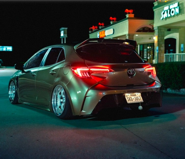 CraftC Performance "CLEAR" 2019+ Corolla Hatchback & GR Corolla Sequential Taillights