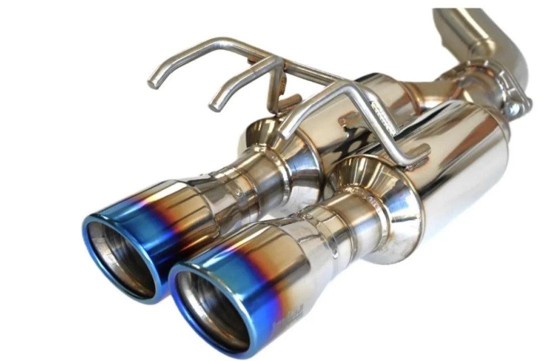 Invidia R400 Catback Exhaust w/ Titanium Tips Toyota GR Corolla 2022+