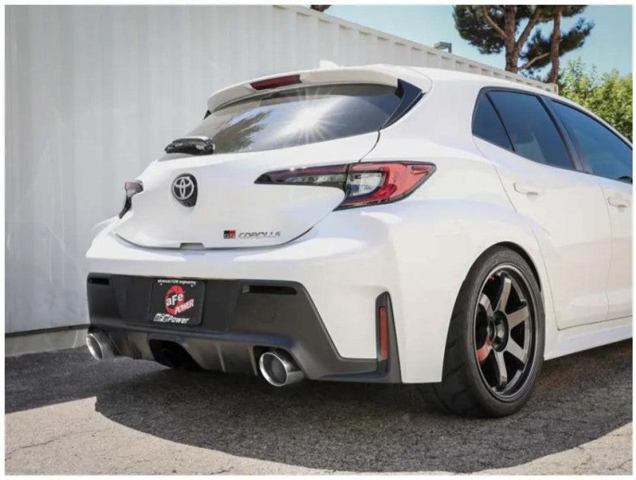 aFe POWER Gemini XV Stainless Steel Catback Exhaust System for 2023-2024 Toyota GR Corolla L3 1.6L