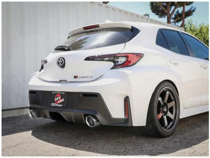 aFe POWER Gemini XV Stainless Steel Catback Exhaust System for 2023-2024 Toyota GR Corolla L3 1.6L