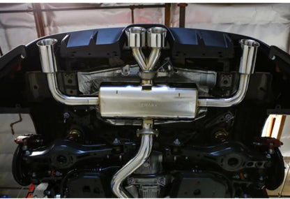 Remark Catback Exhaust w/ Elite Spec Quad Tip Stainless Steel Toyota GR Corolla GZEA14 2023+