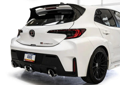 AWE Tuning Touring Edition Exhaust | Chrome Silver Tips Toyota GR Corolla 2023-2025