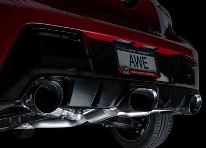 AWE Tuning Touring Edition Exhaust | Diamond Black Tips Toyota GR Corolla Core 2023-2025