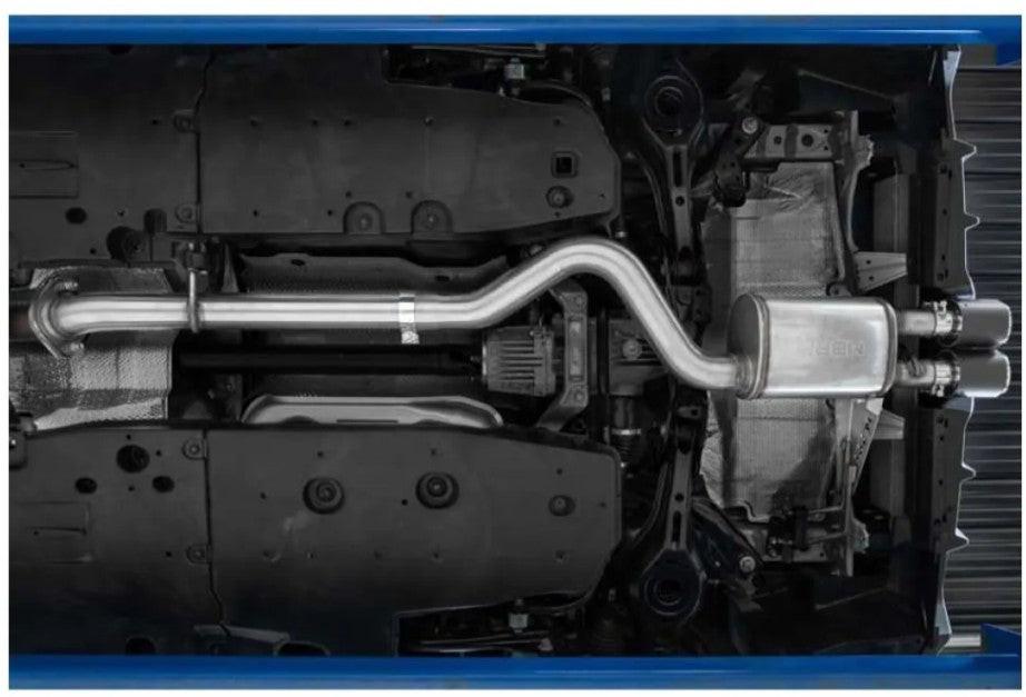 MBRP T304 SS 3in Cat-Back Dual Center Rear w/ Carbon Fiber Tips Toyota Corolla GR 1.6L 2023+