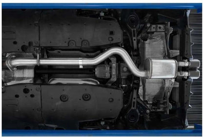 MBRP T304 SS 3in Cat-Back Dual Center Rear w/ Carbon Fiber Tips Toyota Corolla GR 1.6L 2023+