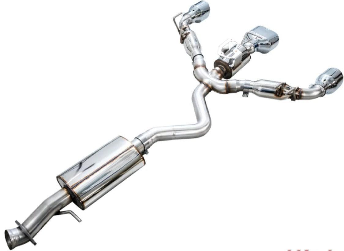 AWE Tuning Touring Edition Exhaust | Chrome Silver Tips Toyota GR Corolla 2023-2025