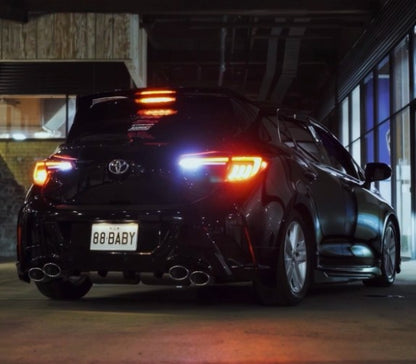 CraftC Performance "SMOKED" 2019+ Corolla Hatchback & GR Corolla Sequential Taillights
