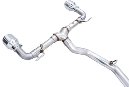 AWE Tuning Track Edition Exhaust | 3" Diameter | 5" Dual Chrome Silver Tips Subaru BRZ|Toyota 86|GR86|Scion FR-S 2013-2015