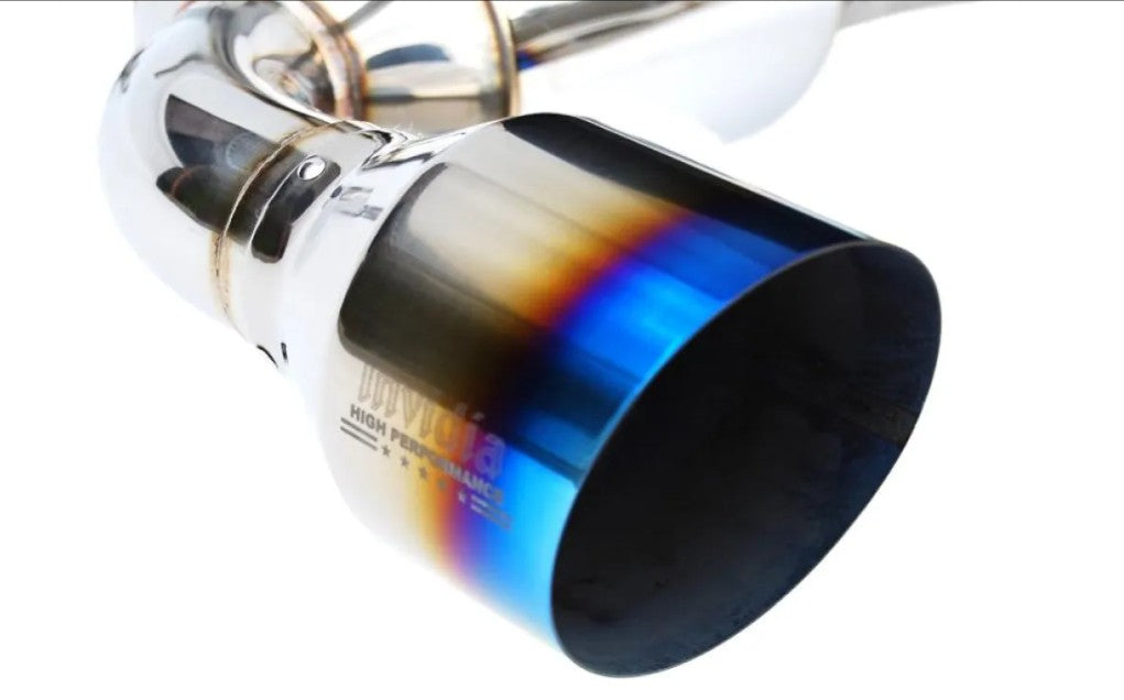 Invidia Catback Exhaust w/ Titanium Burnt Tips Subaru BRZ | Toyota 86 2012+