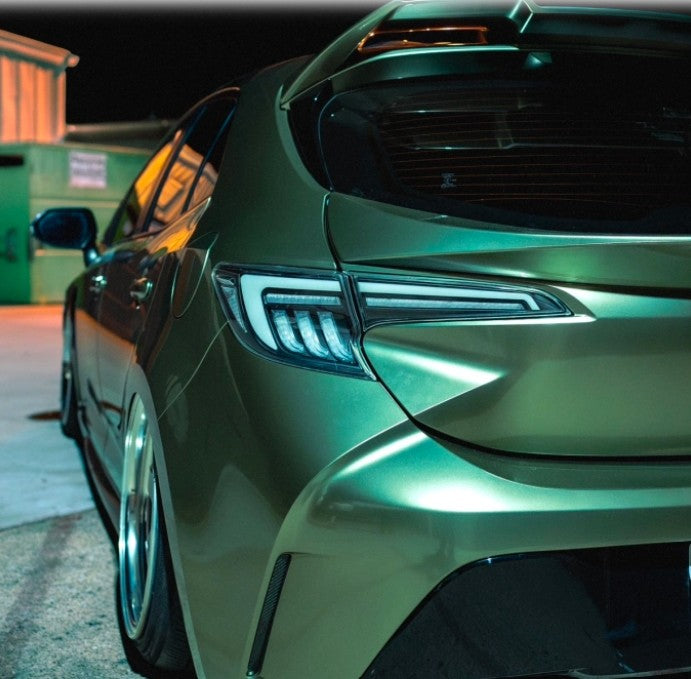 CraftC Performance "CLEAR" 2019+ Corolla Hatchback & GR Corolla Sequential Taillights