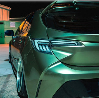 CraftC Performance "CLEAR" 2019+ Corolla Hatchback & GR Corolla Sequential Taillights