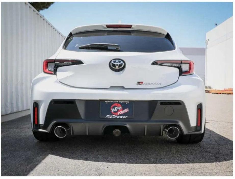 aFe POWER Gemini XV Stainless Steel Catback Exhaust System for 2023-2024 Toyota GR Corolla L3 1.6L