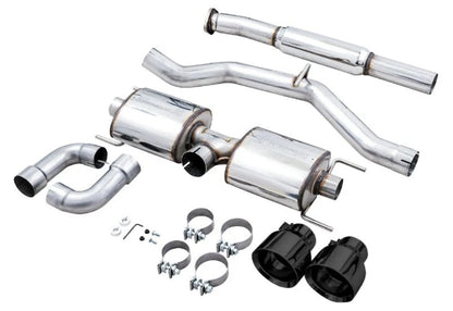 AWE Tuning Touring Edition Exhaust | 3" Diameter | 5" Dual Diamond Black Tips Subaru BRZ|Toyota 86|GR86|Scion FR-S 2013-2020