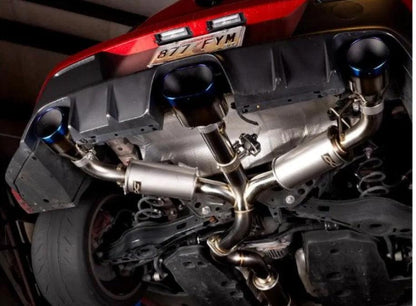DC Sports Burnt Gradiant Triple Exit Exhaust Toyota GR Corolla 2023+