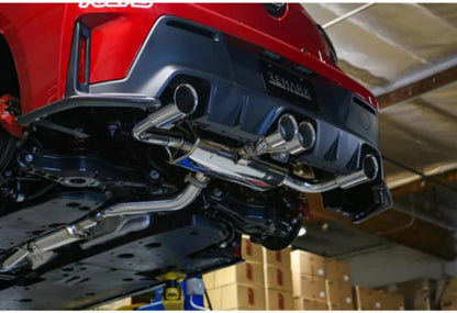 Remark Catback Exhaust w/ Elite Spec Quad Tip Stainless Steel Toyota GR Corolla GZEA14 2023+