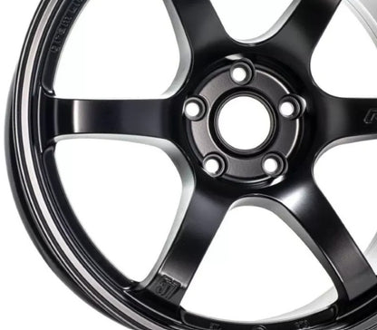 GramLights 57DR Wheel Set of 4 Subaru BRZ | Toyota GT-86 | Scion FR-S 18x9.5 5x100 38mm Semigloss Black