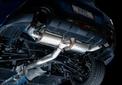 AWE Tuning Touring Edition Exhaust | 3" Diameter | 5" Dual Diamond Black Tips Subaru BRZ|Toyota 86|GR86|Scion FR-S 2013-2020