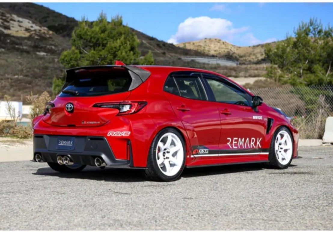 Remark Catback Exhaust w/ Elite Spec Quad Tip Stainless Steel Toyota GR Corolla GZEA14 2023+