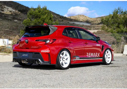 Remark Catback Exhaust w/ Elite Spec Quad Tip Stainless Steel Toyota GR Corolla GZEA14 2023+