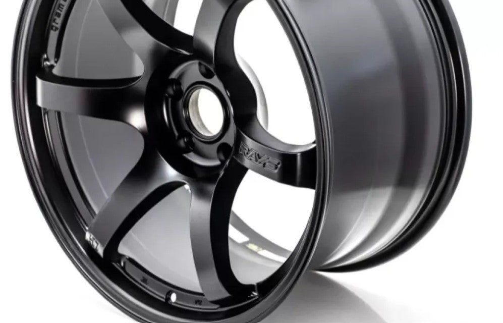 GramLights 57DR Wheel Set of 4 Subaru BRZ | Toyota GT-86 | Scion FR-S 18x9.5 5x100 38mm Semigloss Black