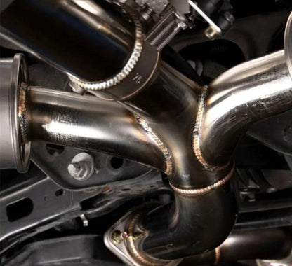 DC Sports Black Chrome Triple Exit Exhaust Toyota GR Corolla 2023+