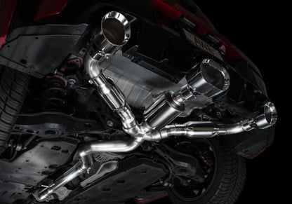 AWE Tuning Track Edition Exhaust | Chrome Silver Tips Toyota GR Corolla 2023-2025