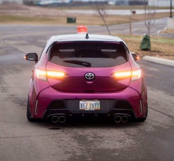 CraftC Performance "CLEAR" 2019+ Corolla Hatchback & GR Corolla Sequential Taillights