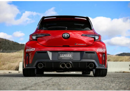Remark Catback Exhaust w/ Elite Spec Quad Tip Stainless Steel Toyota GR Corolla GZEA14 2023+