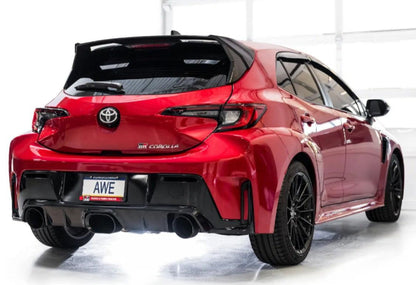 AWE Tuning Touring Edition Exhaust | Diamond Black Tips Toyota GR Corolla Core 2023-2025
