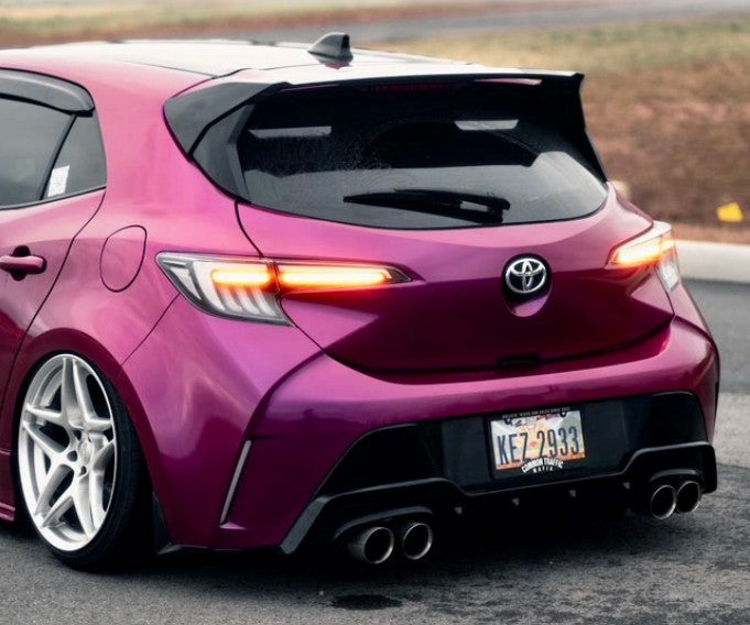 CraftC Performance "CLEAR" 2019+ Corolla Hatchback & GR Corolla Sequential Taillights