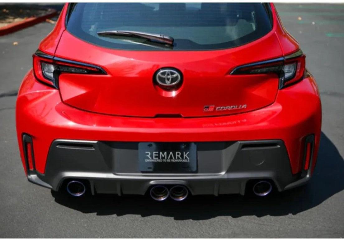 Remark Catback Exhaust Elite Spec Quad Tip Toyota GR Corolla 2023+