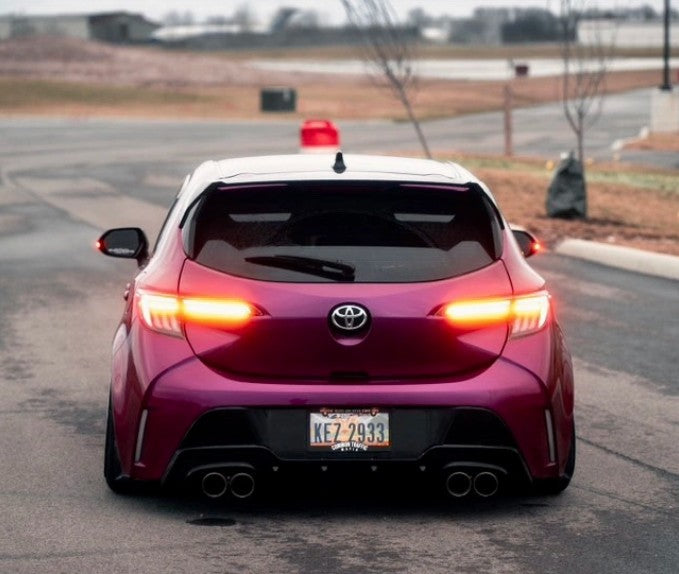 CraftC Performance "CLEAR" 2019+ Corolla Hatchback & GR Corolla Sequential Taillights
