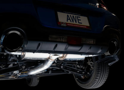AWE Tuning Touring Edition Exhaust | 3" Diameter | 5" Dual Diamond Black Tips Subaru BRZ|Toyota 86|GR86|Scion FR-S 2013-2020