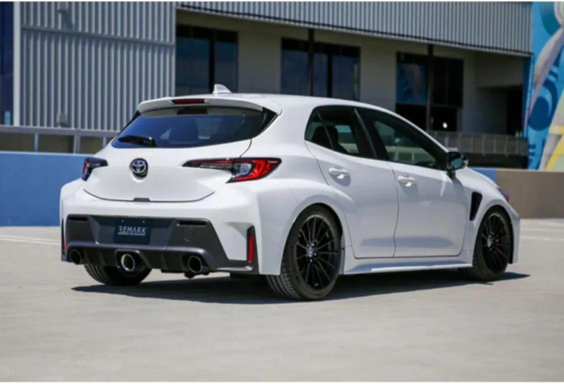 Remark Catback Exhaust w/ Elite Spec Burnt Ti Center Cover Toyota GR Corolla GZEA14 2023+