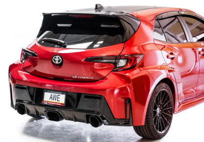 AWE Tuning Touring Edition Exhaust | Diamond Black Tips Toyota GR Corolla Core 2023-2025