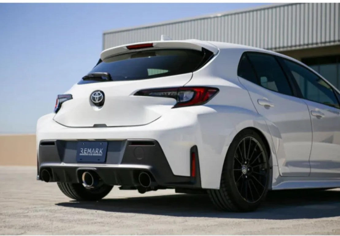 Remark Catback Exhaust w/ Elite Spec Stainless Center Cover Toyota GR Corolla GZEA14 2023+