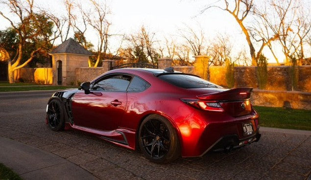 CraftC Performance GR86 TRD V1 Style Body Kit(Front Diffuser+Side Skirts)