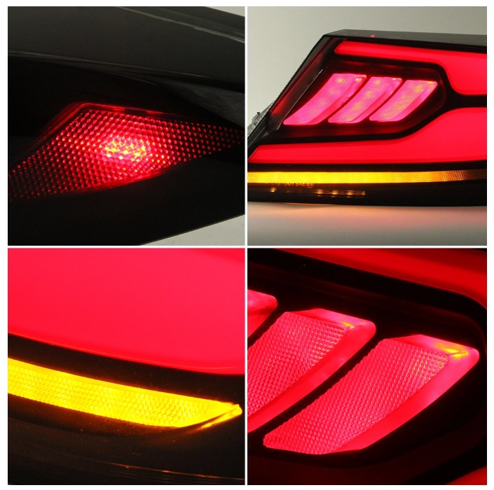 CraftC Performance GR86/BRZ Sequential Taillights(Smoked Lens+ Red Reflector)