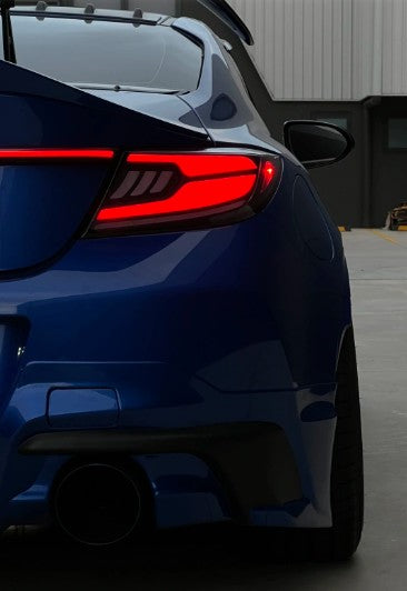 CraftC Performance GR86/BRZ Taillights(Clear lens+Red Reflectors)